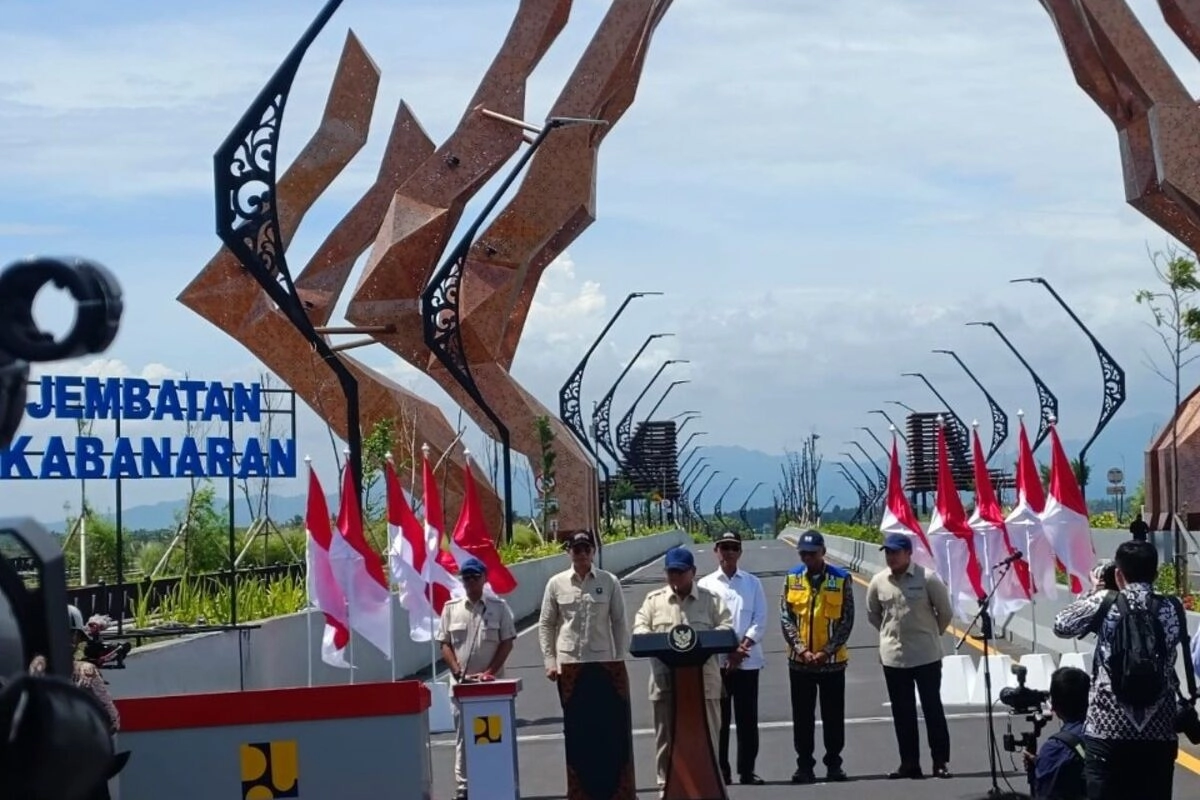 5 Proyek Diresmikan Prabowo dalam Sehari: Jembatan, Underpass, dan Flyover