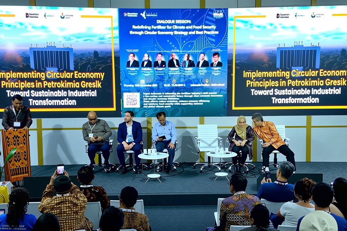 Dari Gipsum hingga FABA, Petrokimia Gresik Paparkan Efisiensi Berkelanjutan di COP30