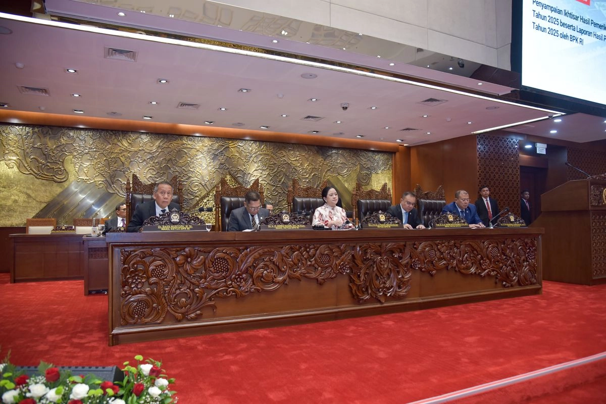 DPR RI Terima Hasil Pemeriksaan BPK Semester I-2025, Puan: Bisa Jadi Bahan Masukan untuk Dewan
