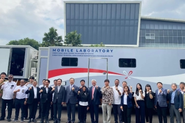 Mobile Lab Korea Bantu Tekan Kerusakan Jalan di Indonesia
