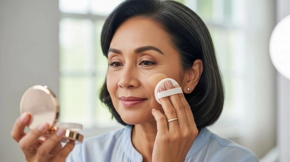 5 Rekomendasi Cushion Mengandung Skincare Anti-Aging Untuk Usia 40 Ke Atas