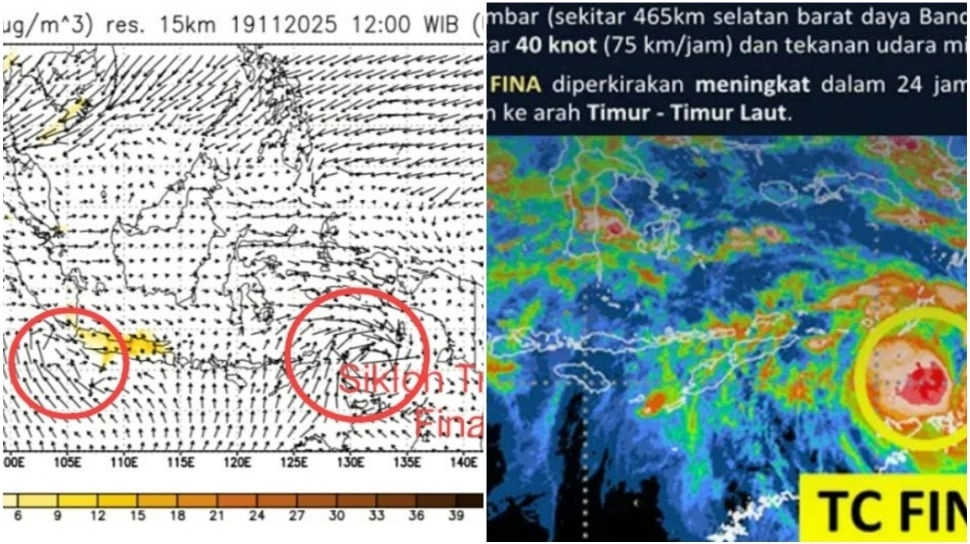 Siklon Tropis di Selatan Picu Hujan Lebat, BMKG dan BRIN Imbau Masyarakat Waspada