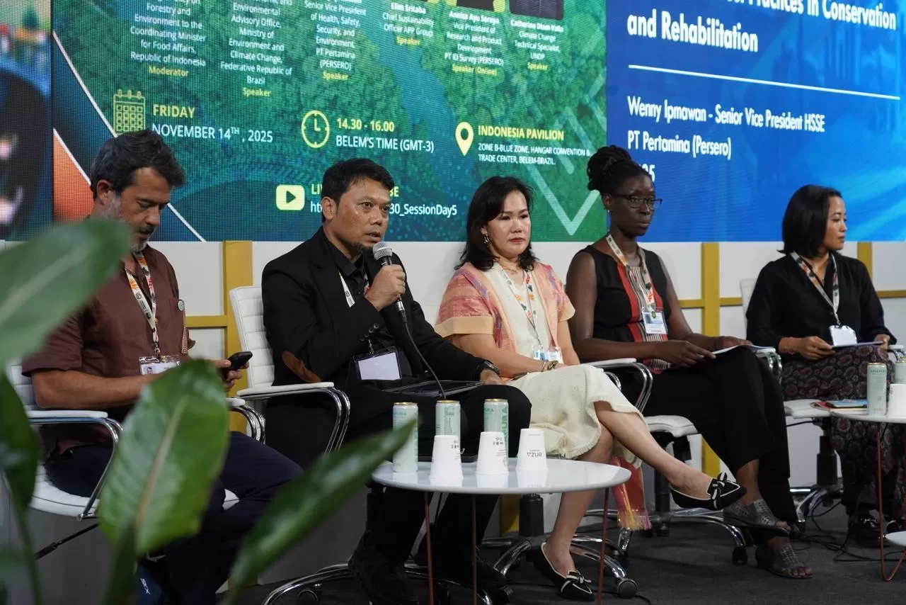 Pertamina Unjuk Gigi di COP30: Paparkan Program Pelestarian Lingkungan, Jadi Sorotan Dunia