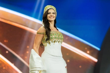 Arti Mendalam di Balik Gaun Nadeen Ayoub, Miss Universe Palestina 2025