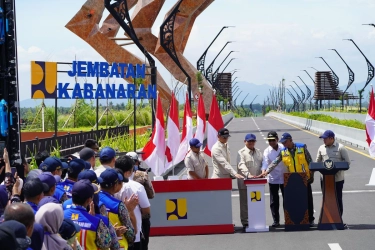 Jembatan Kabanaran Diresmikan Presiden Prabowo, Karya Monumental ADHI di Yogyakarta