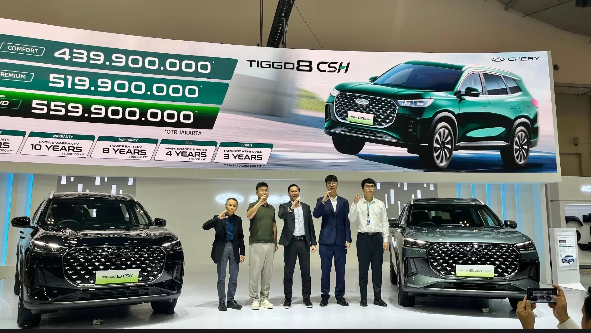 Chery Luncurkan Varian Terbaru Tiggo 8 CSH di GJAW 2025, Ini Keistimewaannya