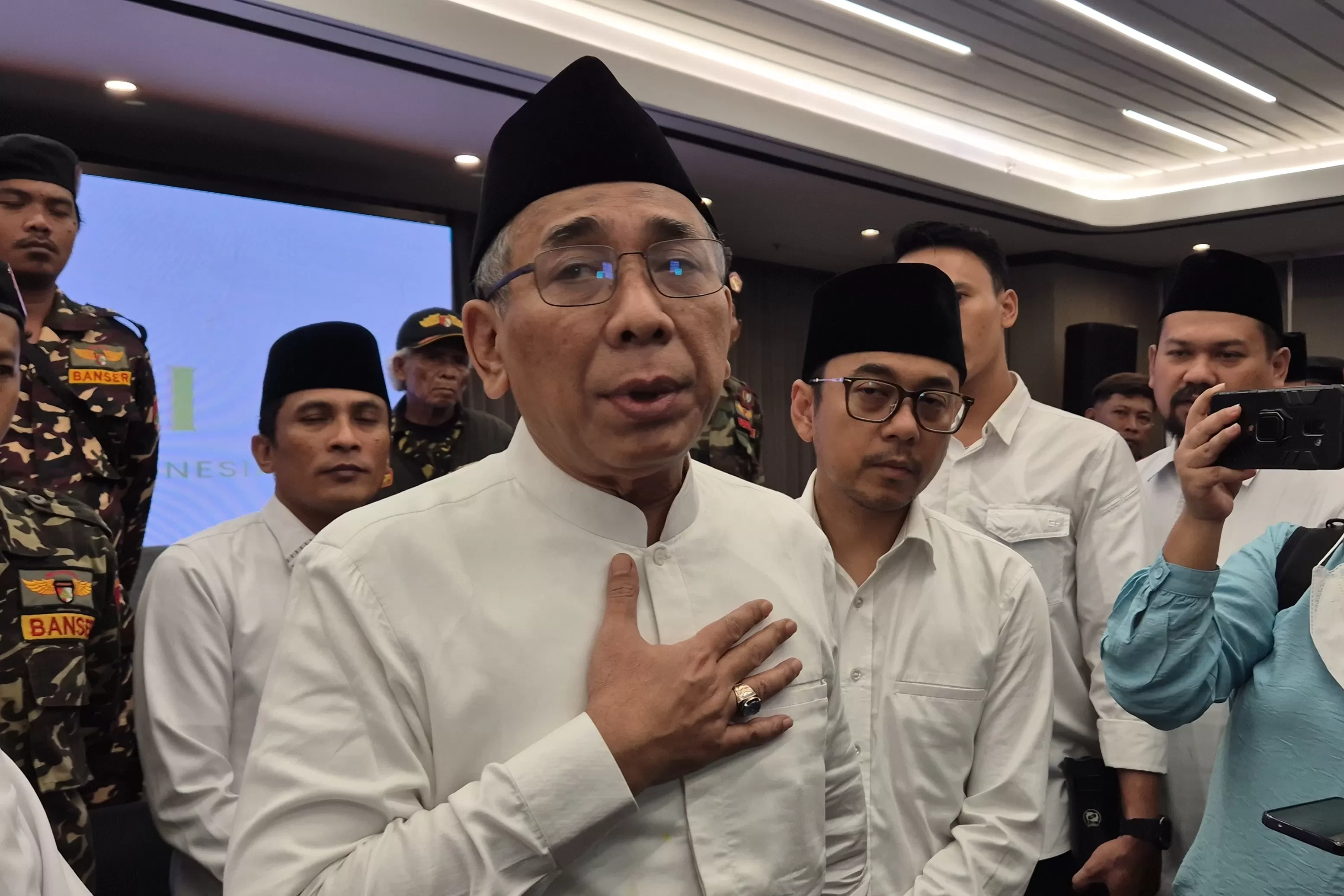 Dituding Terafiliasi Israel, Gus Yahya: Saya Bawa Misi Palestina, Semua Sudah Tahu