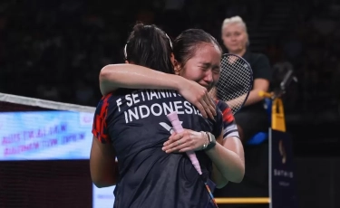 Tangis Rachel/Febi Pecah Usai Juara Australian Open 2025, Terharu Menangi Perang Saudara selama 109 Menit!