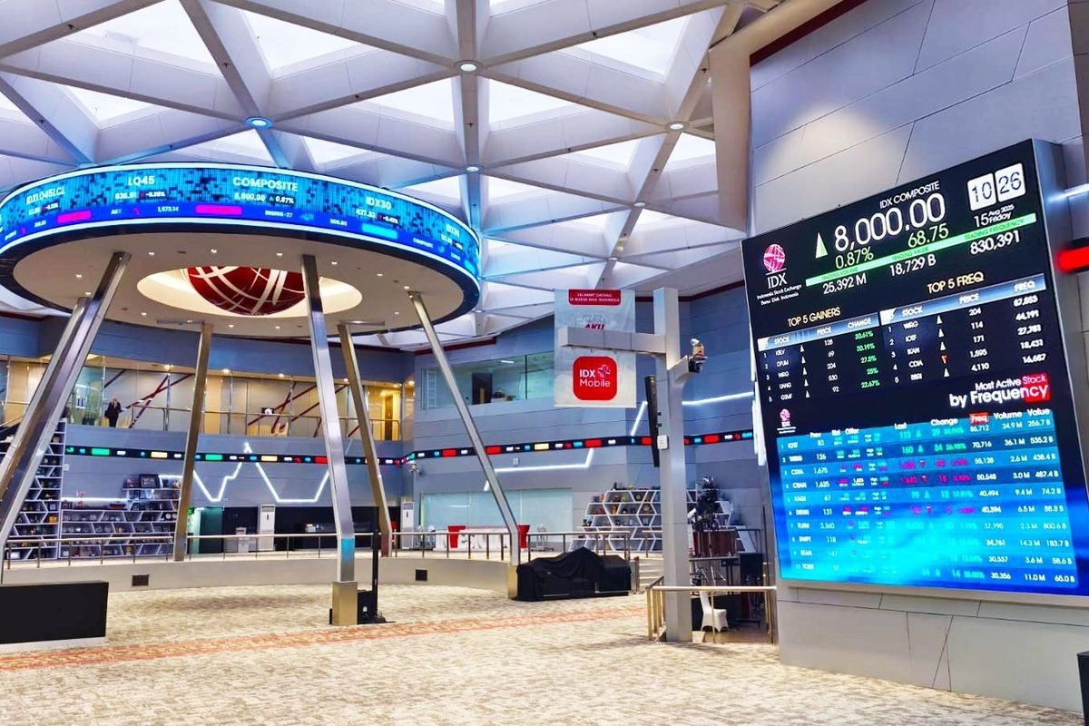 IHSG Sepekan Naik 0,52 Persen, Kapitalisasi Pasar Rp 15.391 Triliun