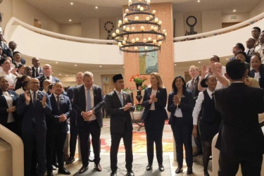 Momen Gibran Dilepas Nyanyian Afrika Selatan Saat Berangkat KTT G20 Hari Ke-2