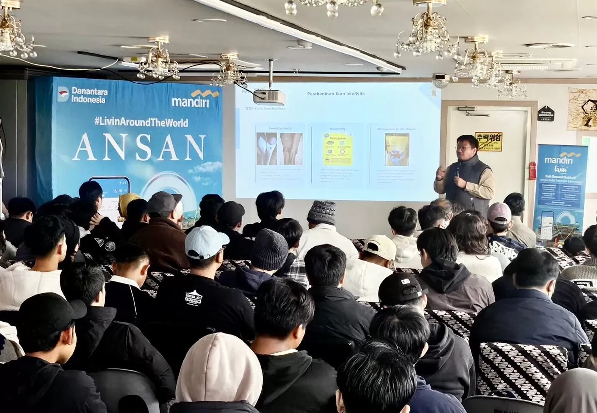Mandiri Sahabatku Perdana Hadir di Ansan, Perkuat Literasi Keuangan, Akses Investasi, dan Peluang Usaha Perikanan bagi PMI Korea Selatan
