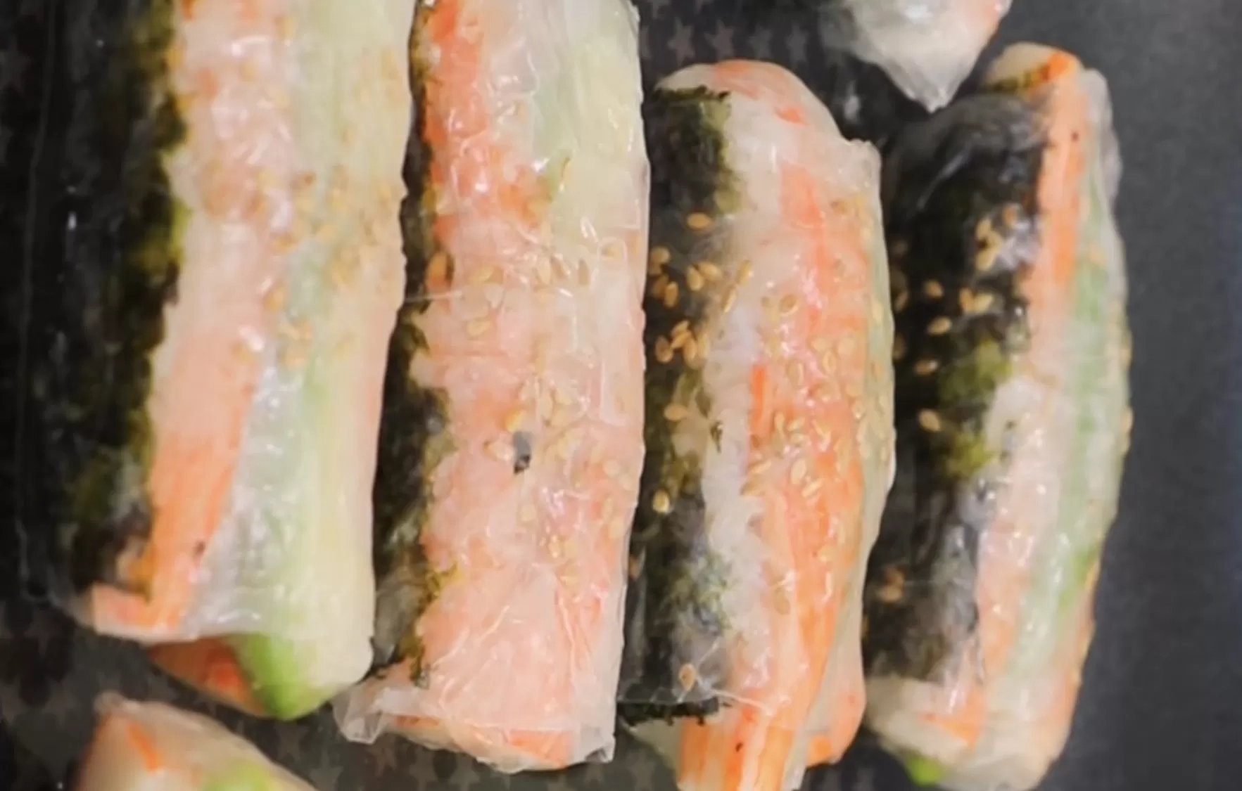 Resep Crispy Rice Paper Sushi Rolls, Camilan Jepang Renyah dan Praktis
