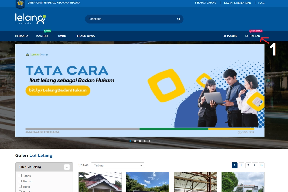 DJKN Dorong Masyarakat Manfaatkan Lelang.go.id sebagai Platform Lelang Transparan