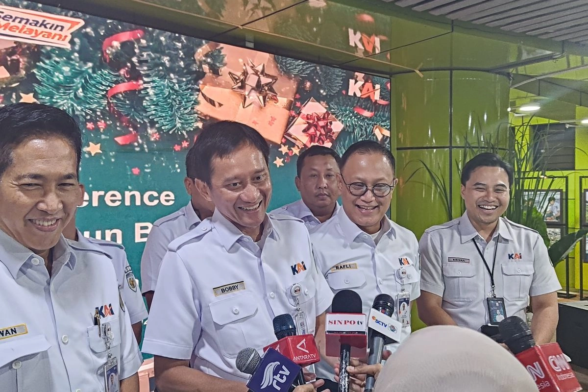 KAI: Kapasitas Angkut Nataru 2025/2026 49,6 Juta