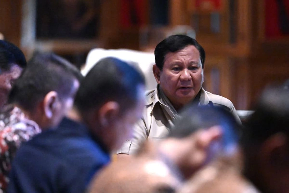 Prabowo Rapat Bareng Bahlil dkk di Hambalang, Bahas Langkah Tegas Atasi Tambang Ilegal