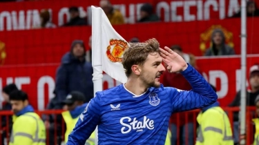 Hasil Premier League: Manchester United Dipermalukan 10 Pemain Everton di Old Trafford