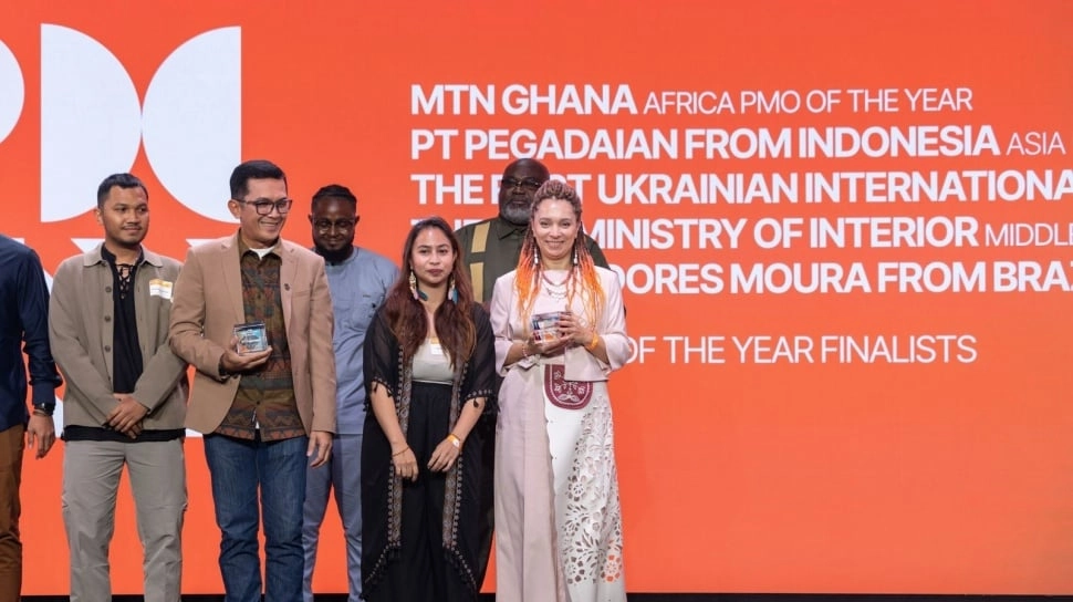 Pegadaian Torehkan Sejarah, Menjadi Juara Dunia PMO Global Awards 2025