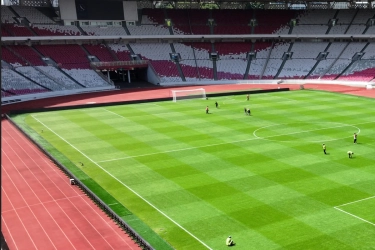 Jadwal Persija vs PSIM, Lapangan GBK Siap Sambut Laga Panas