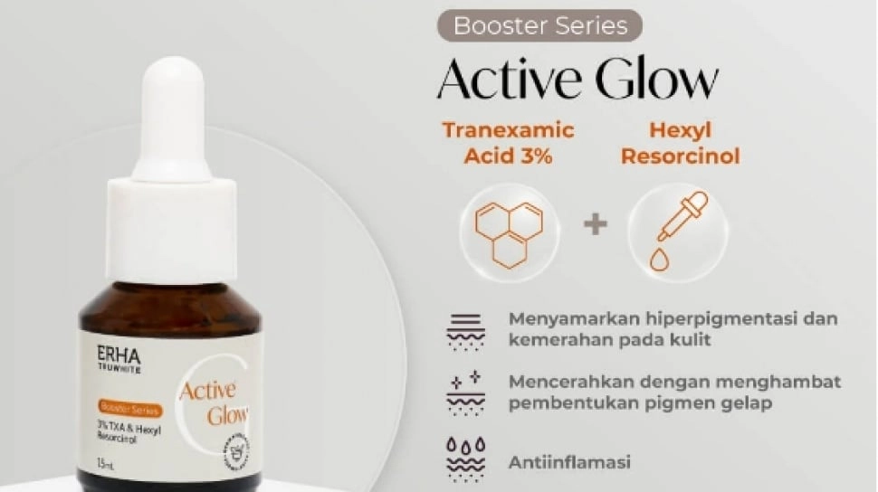 9 Serum Terbaik Kombinasi Tranexamic Acid dan  Niacinamide untuk Samarkan Dark Spot Usia 40 Tahun
