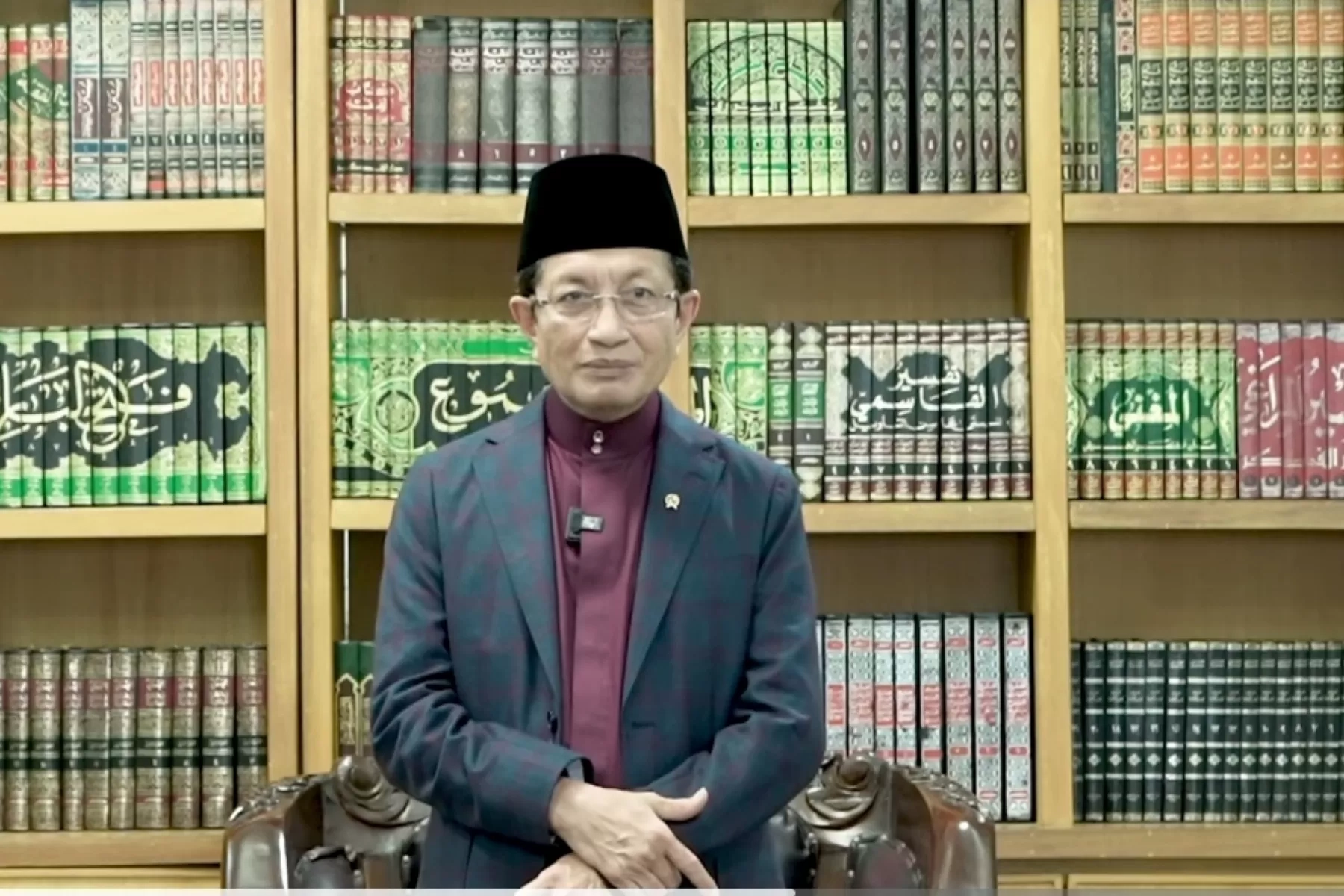 Menag Nasaruddin Umar Sampaikan Selamat Masa Adven Bagi Umat Katolik, Jelang Hari Raya Natal 2025