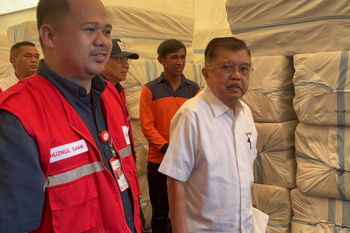 JK Ajak Masyarakat Salurkan Bantuan dan Donasi Lewat PMI, Ini Nomor Rekeningnya