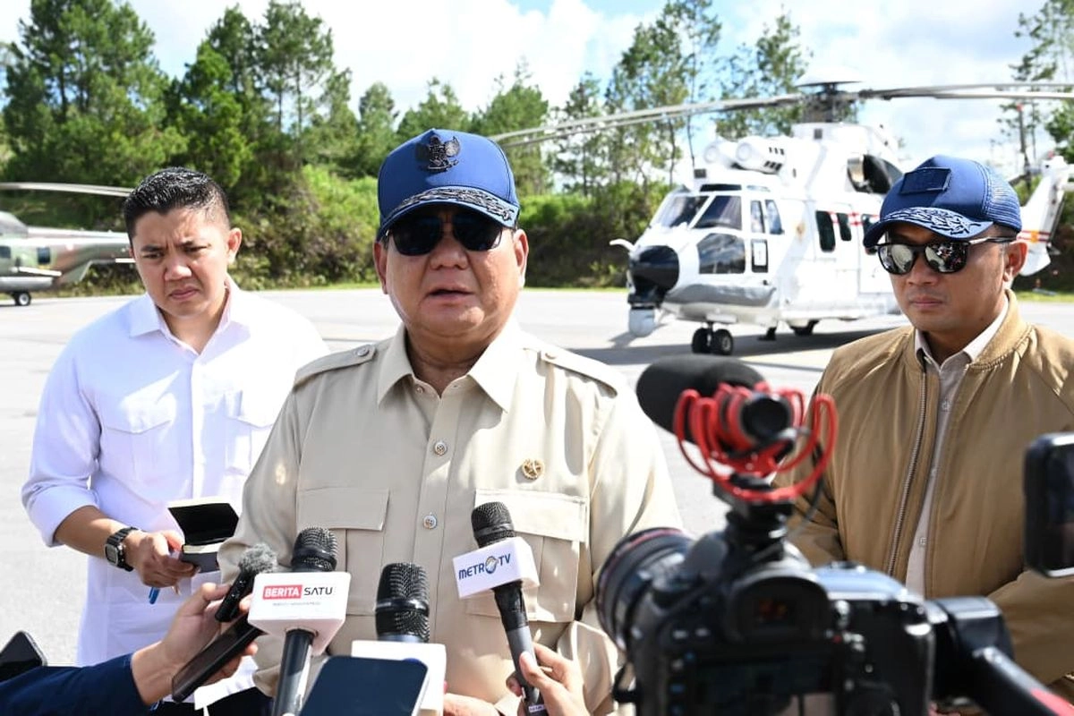 Prabowo: Kapal Besar Sudah Merapat di Sibolga, Hercules Dikerahkan Tiap Hari