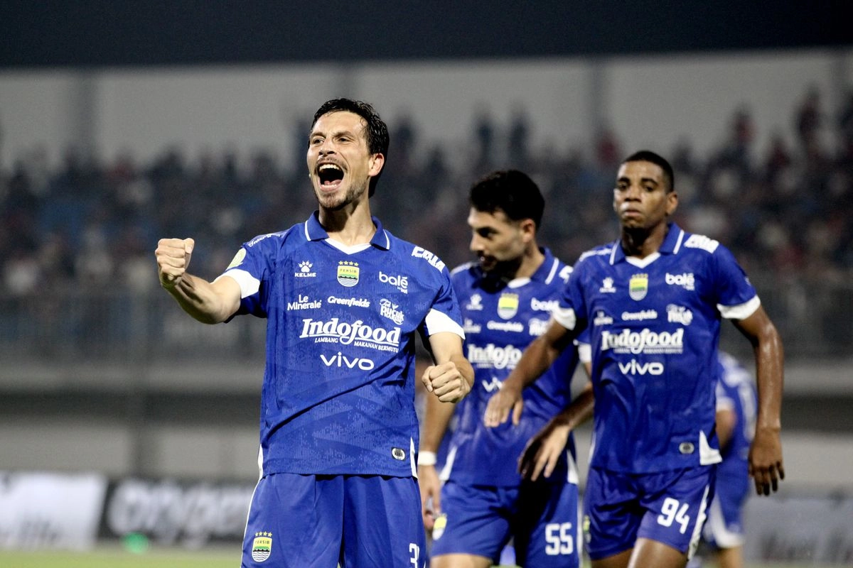 Ungkapan Thom Haye Usai Cetak Gol Perdana bagi Persib Bandung