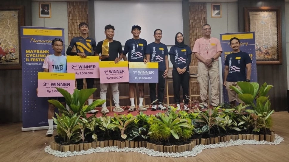 Maybank Cycling Series Il Festino 2025 Tutup Rangkaian di Yogyakarta, Fokus pada Sport Tourism