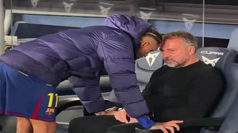 Wajah Tertekan Hansi Flick Sampai Hampir Nangis Usai Barcelona Pesta Gol, Ada Masalah Apa?