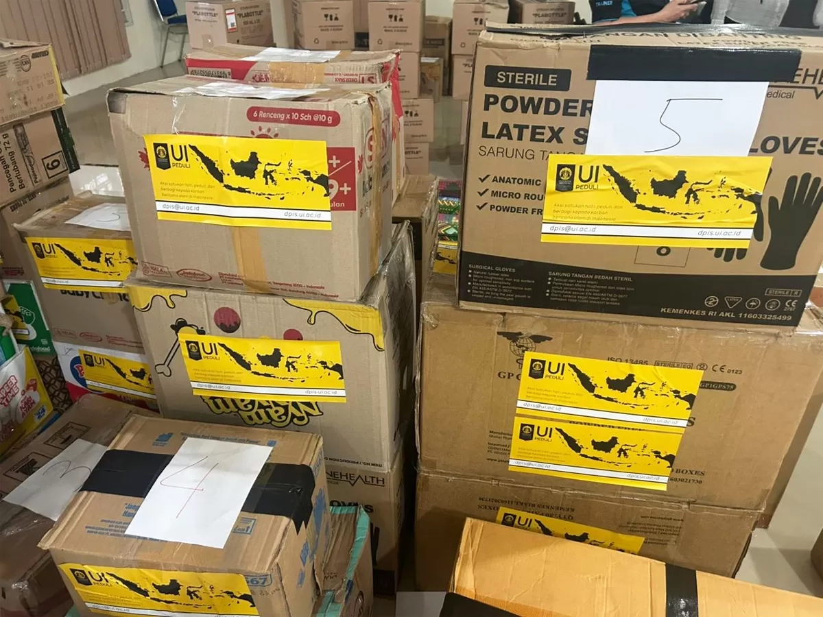 UI Peduli Galang Solidaritas untuk Korban Erupsi Semeru dan Banjir Sumatera