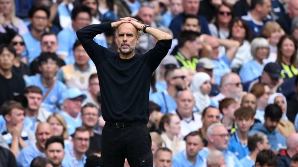 Mancester City Cetak5Gol, Pep Guardiola Tahan Nafas Panjang Sepanjang Laga