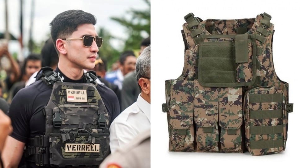 Viral Dipakai Verrell Bramasta, Ini Beda Rompi Taktis dan Rompi Anti Peluru