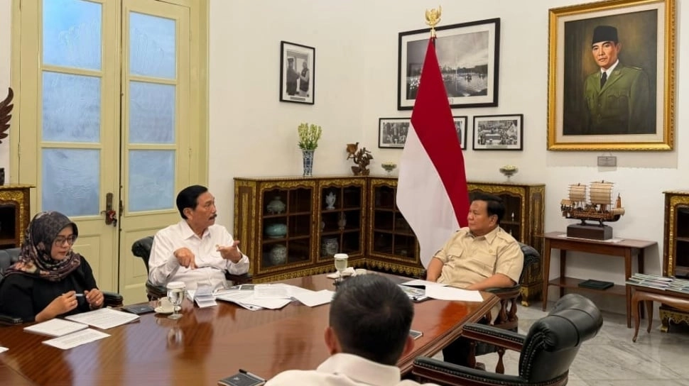 Bertemu Luhut di Istana, Prabowo Setuju Bikin 'Bank Harta Karun' Hayati, Apa Fungsinya?