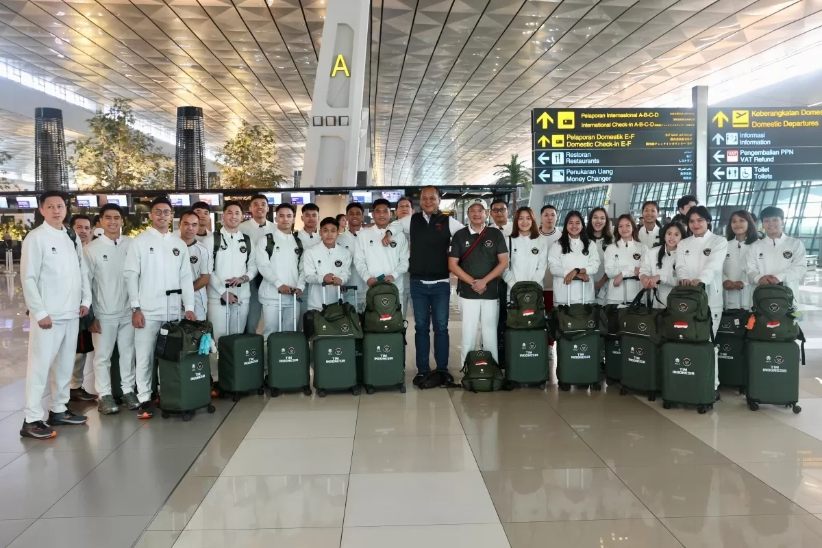 Bertolak ke Thailand, Tim Bulu Tangkis Indonesia Siap Berburu 2 Emas di SEA Games 2025!