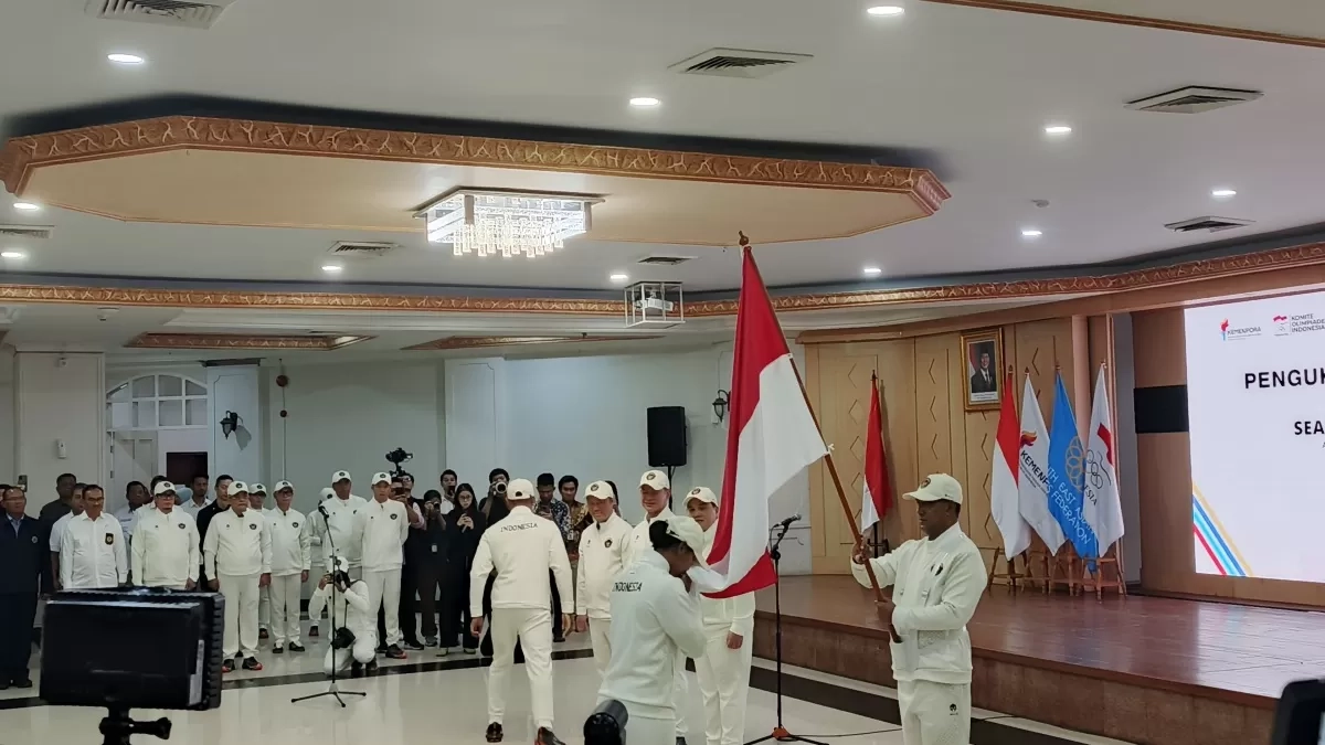Jumlah Atlet Bertambah Jadi 1.021, Kontingen Indonesia Resmi Dikukuhkan