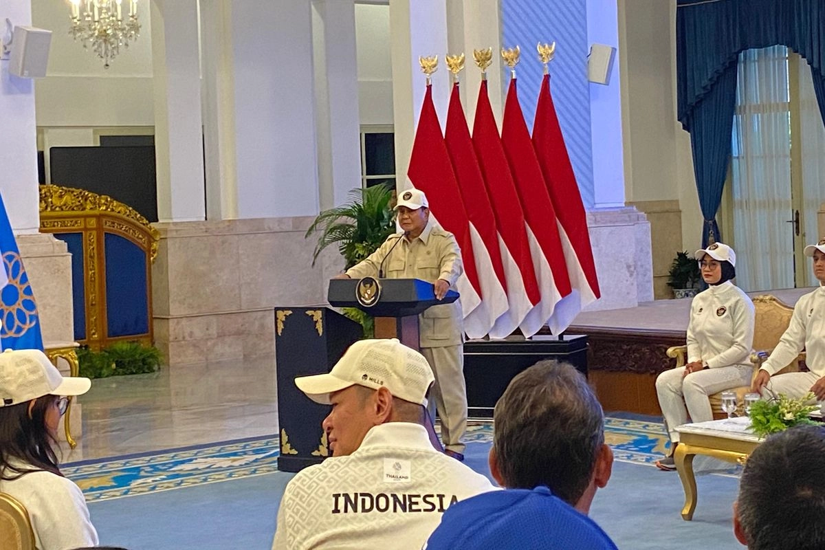 Momen Prabowo Minta Erick Thohir Tambah Bonus Peraih Emas SEA Games 2025 Jadi Rp 1 Miliar