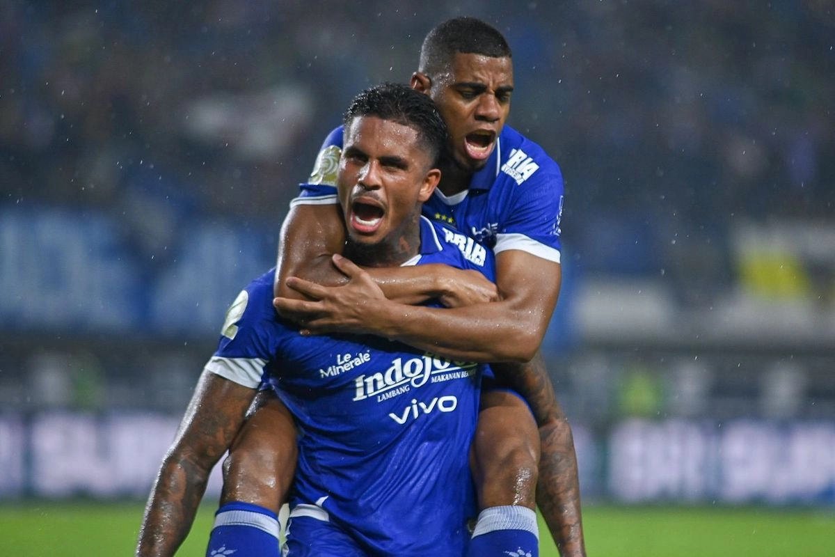 Pujian Bobotoh Persib Mengalir bagi Gol Perdana Ramon Tanque