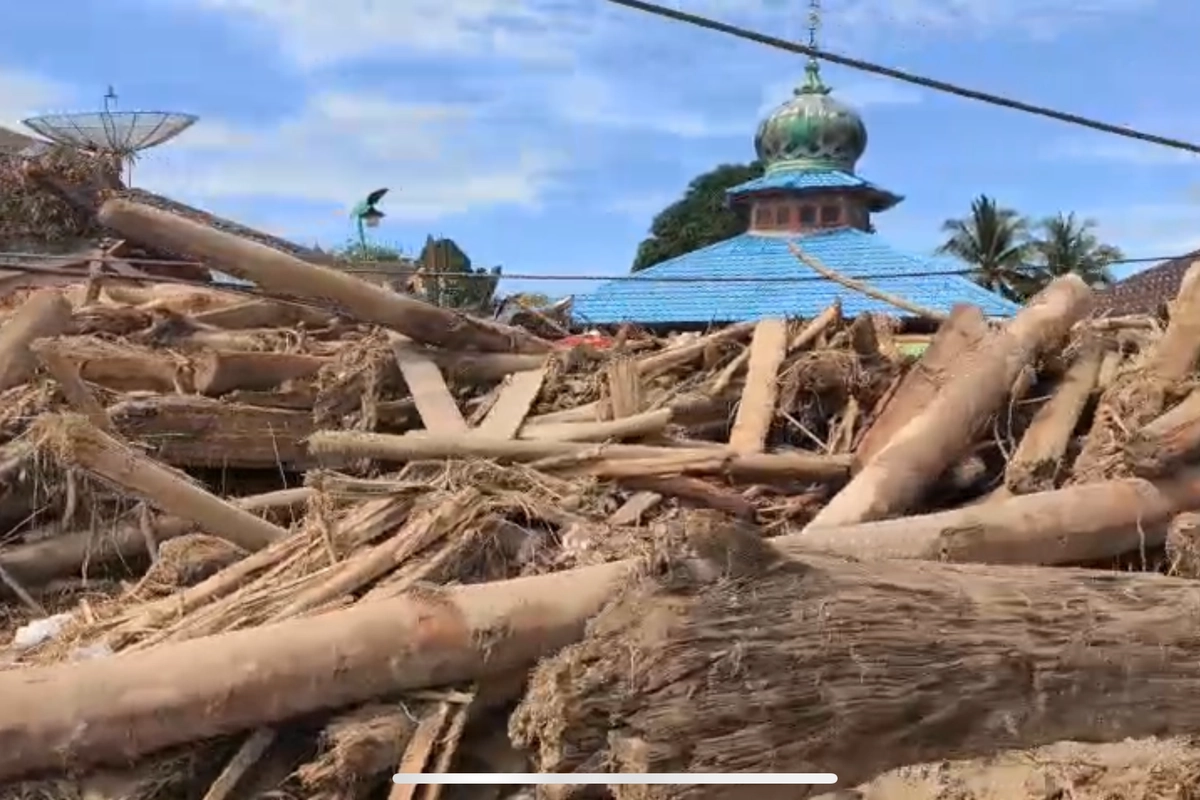 Bareskrim Kirim Tim Usut Kayu Gelondongan di Banjir Sumatera Barat