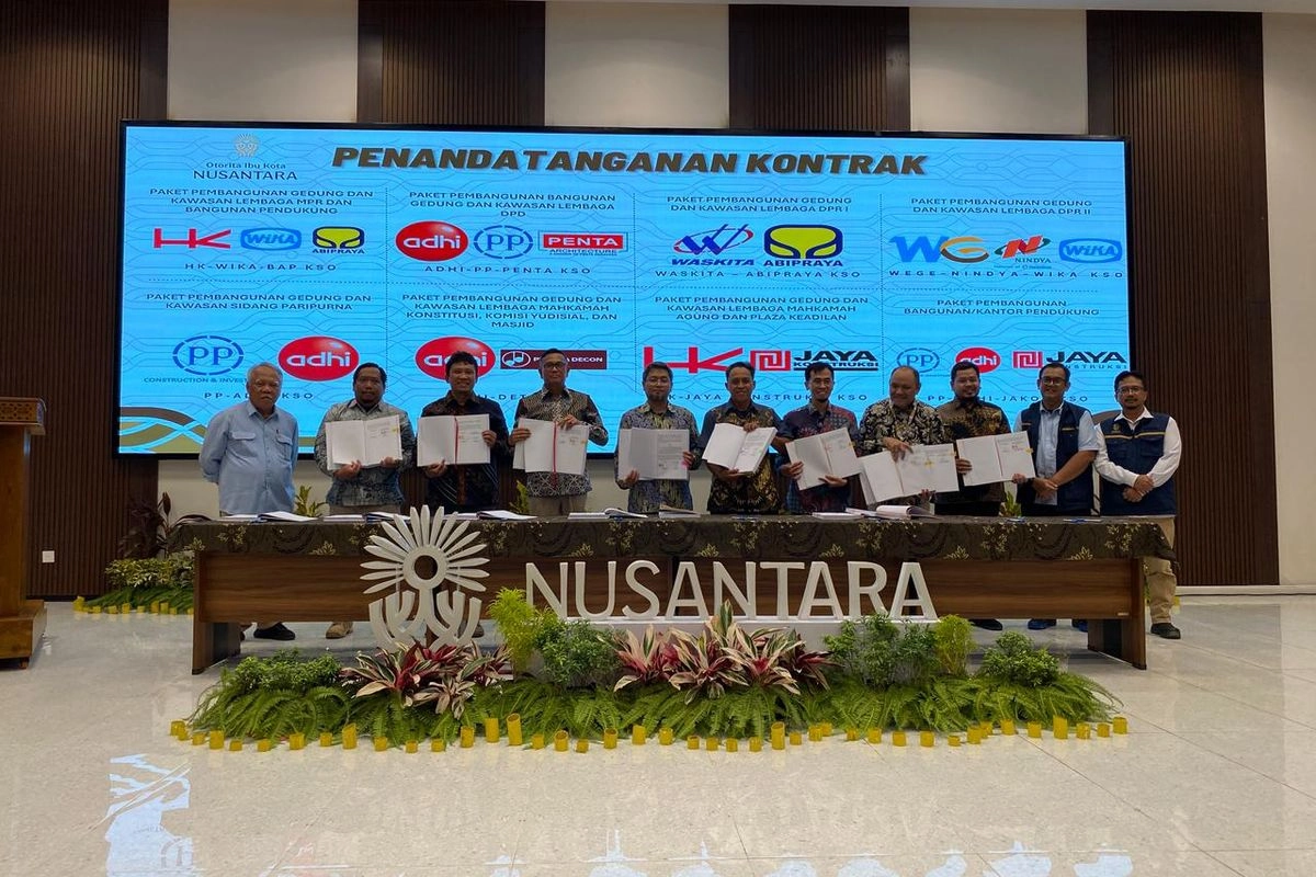 Garap Tiga Proyek IKN, PTPP Raih Kontrak Baru Senilai Rp 3,51 Triliun