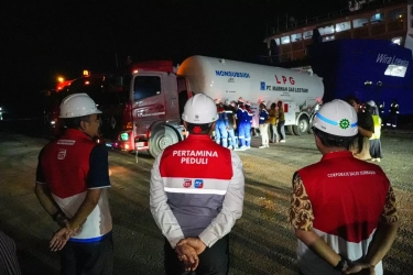 Akses Darat Terputus, Pertamina Gerakkan Armada Laut untuk Suplai LPG di Aceh Utara