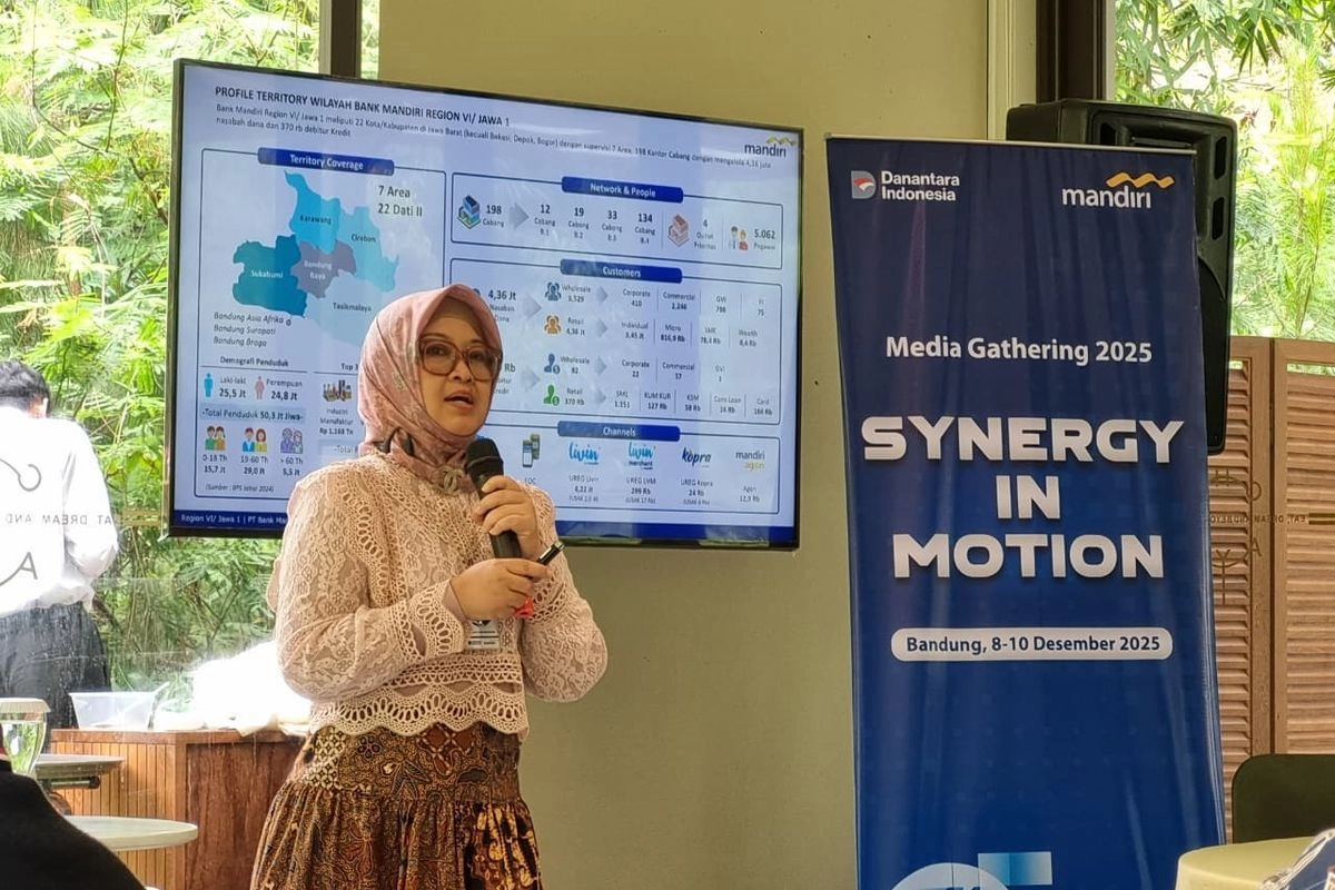 Bank Mandiri Target Penyaluran Kredit UMKM Jabar Tumbuh 10 Persen Pada 2026