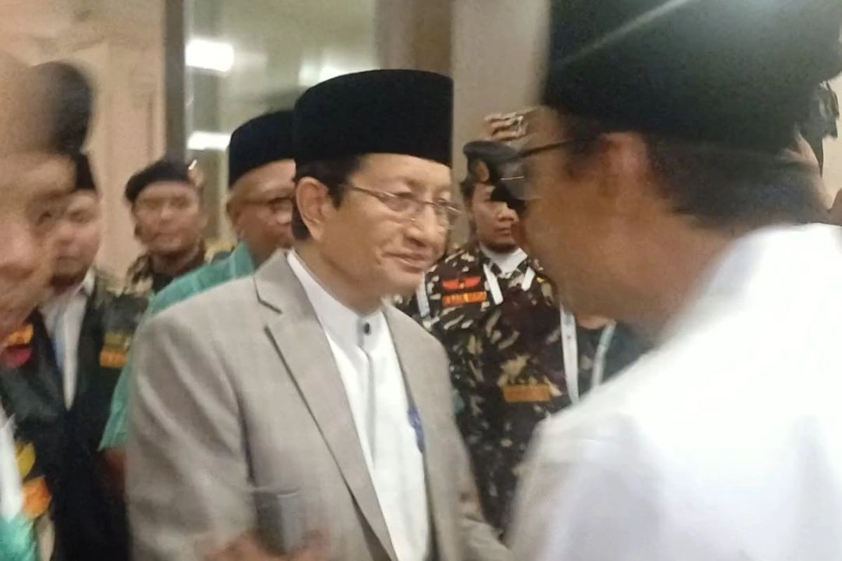 Menag Nasaruddin Umar Hadiri Rapat Pleno PBNU