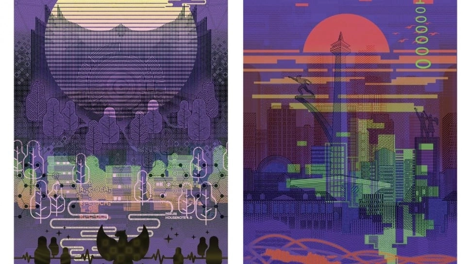 BUMN RI Pamer Uang Specimen Bertema IKN, Punya Teknologi Canggih dan Sulit Dipalsukan