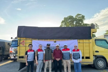 PGEO, IPA dan IGGC Salurkan Bantuan untuk Korban Bencana Hidrometeorologi di Aceh