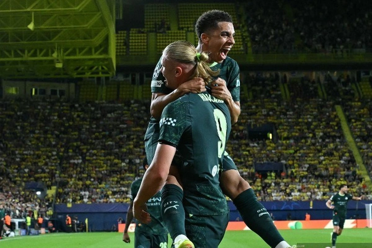 Hasil HT Real Madrid Vs Man City 1-2: Penalti Haaland Bawa Citizens Unggul