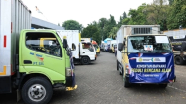 Mentan Amran Kembali Lepas 153 Truk Bantuan Banjir Sumatra