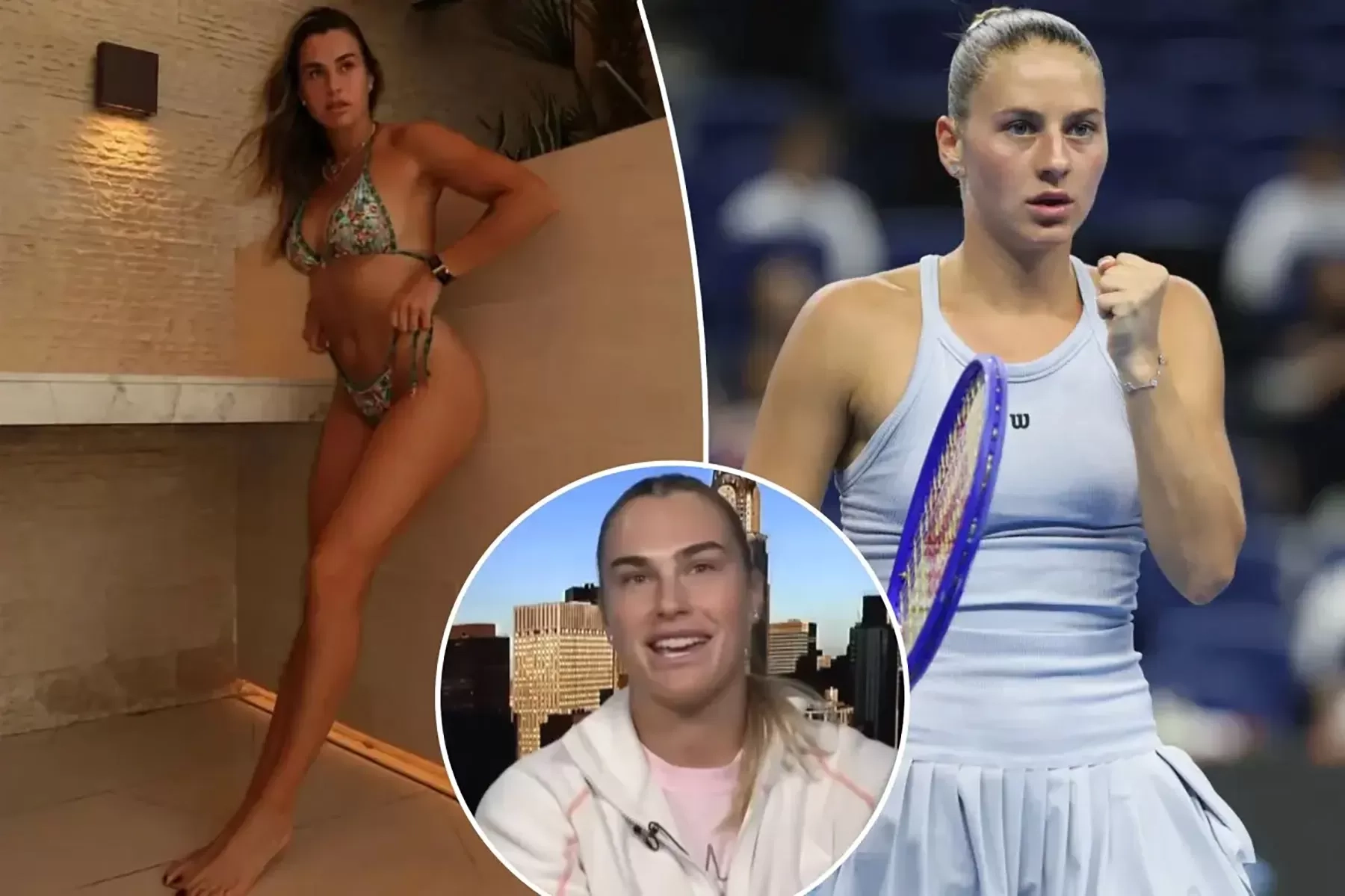 Sindiran Panas! Aryna Sabalenka Pamer Foto Pakai Bikini, Geram Pernyataan ''Otot Besar'' Marta Kostyuk