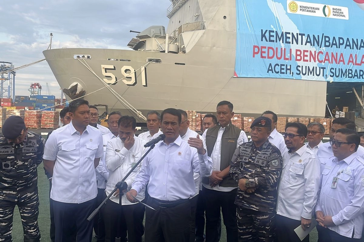 Mentan: Pemerintah Kucurkan Rp 1,2 T Bantuan Pangan untuk Korban Bencana Sumatera