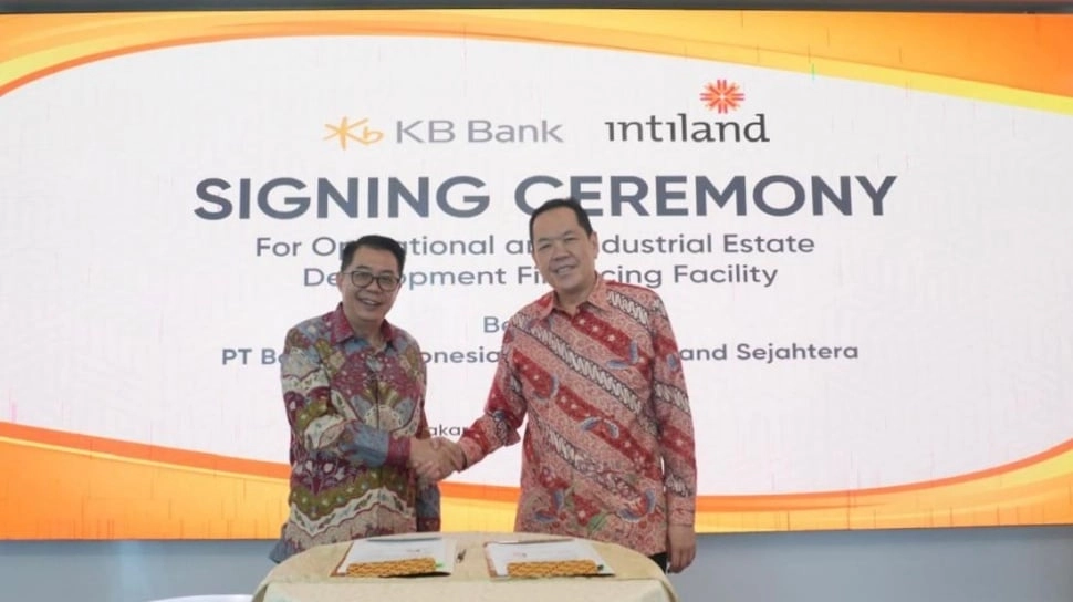 KB Bank dan Intiland Sepakati Pembiayaan Rp250 Miliar untuk Kawasan Industri