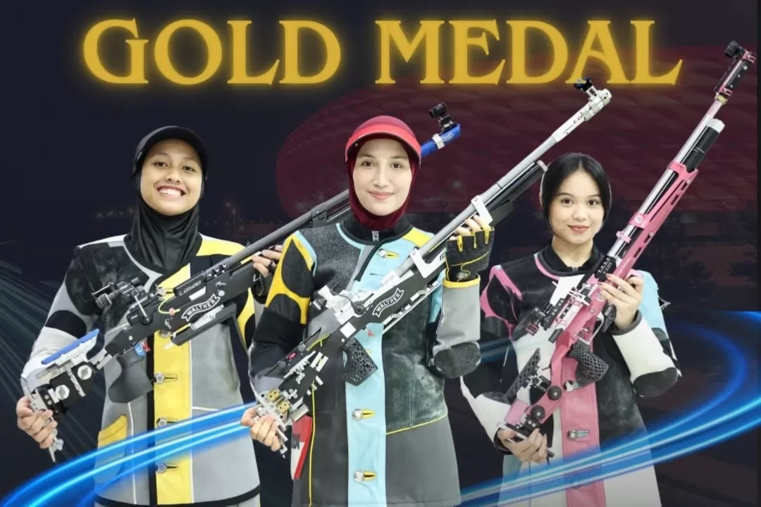 Tim Menembak Berjaya! Tambah 2 Emas dan 1 Perak untuk Kontingen Indonesia di SEA Games 2025